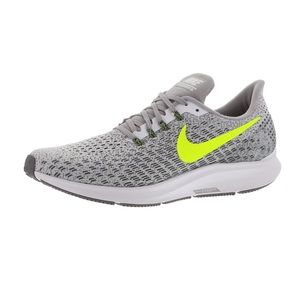 Nike men’s air zoom Pegasus 35 runners grey green